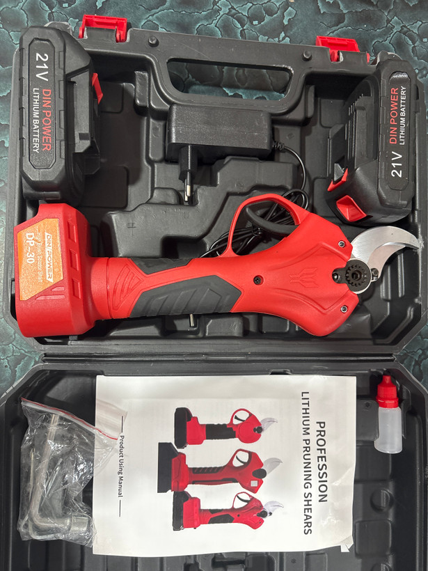 قیچی شاخه زن شارژی ۳۰ میلیمتر دین پاور DP-30