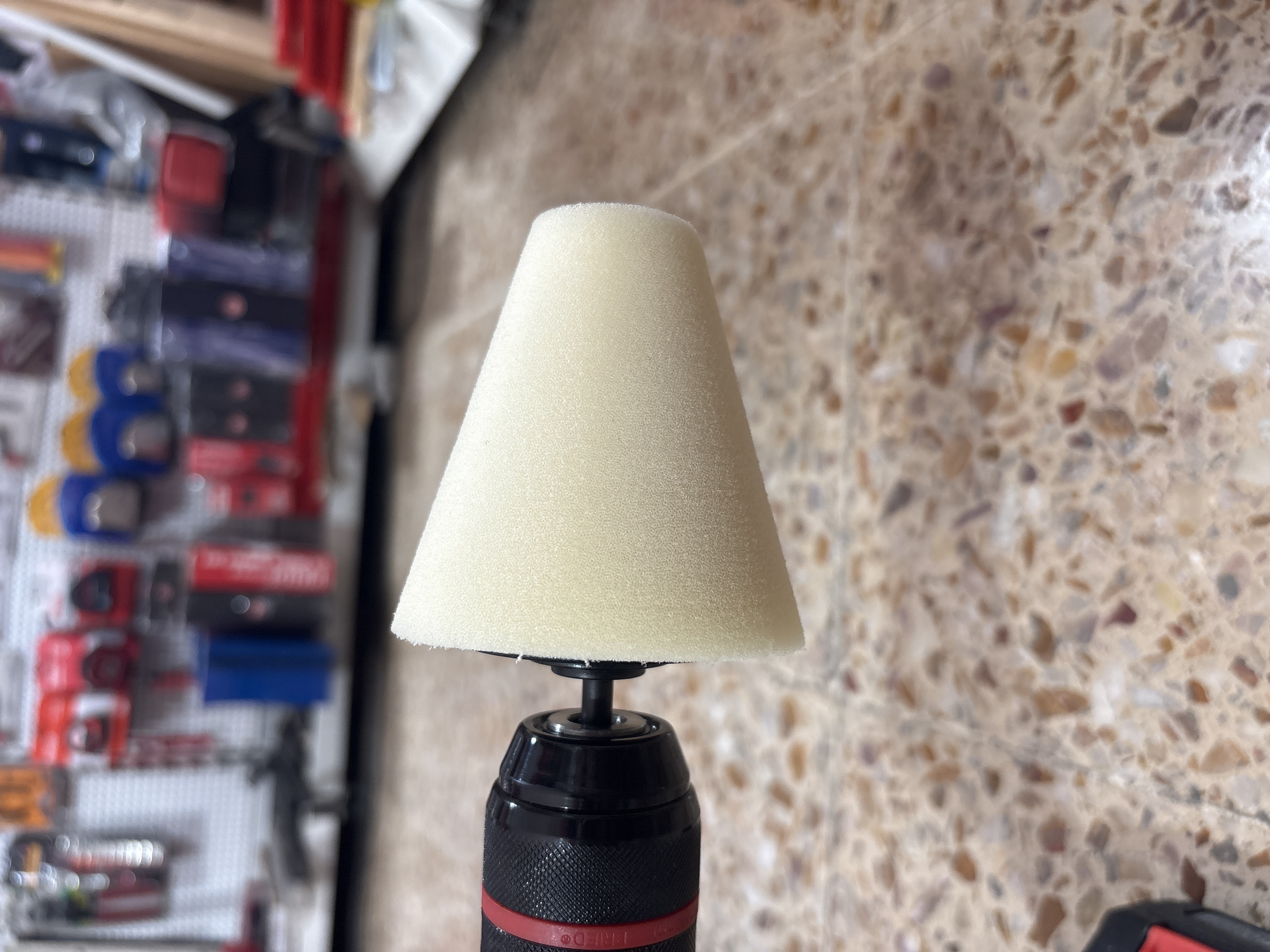 پولیش اسفنجی مخروطی